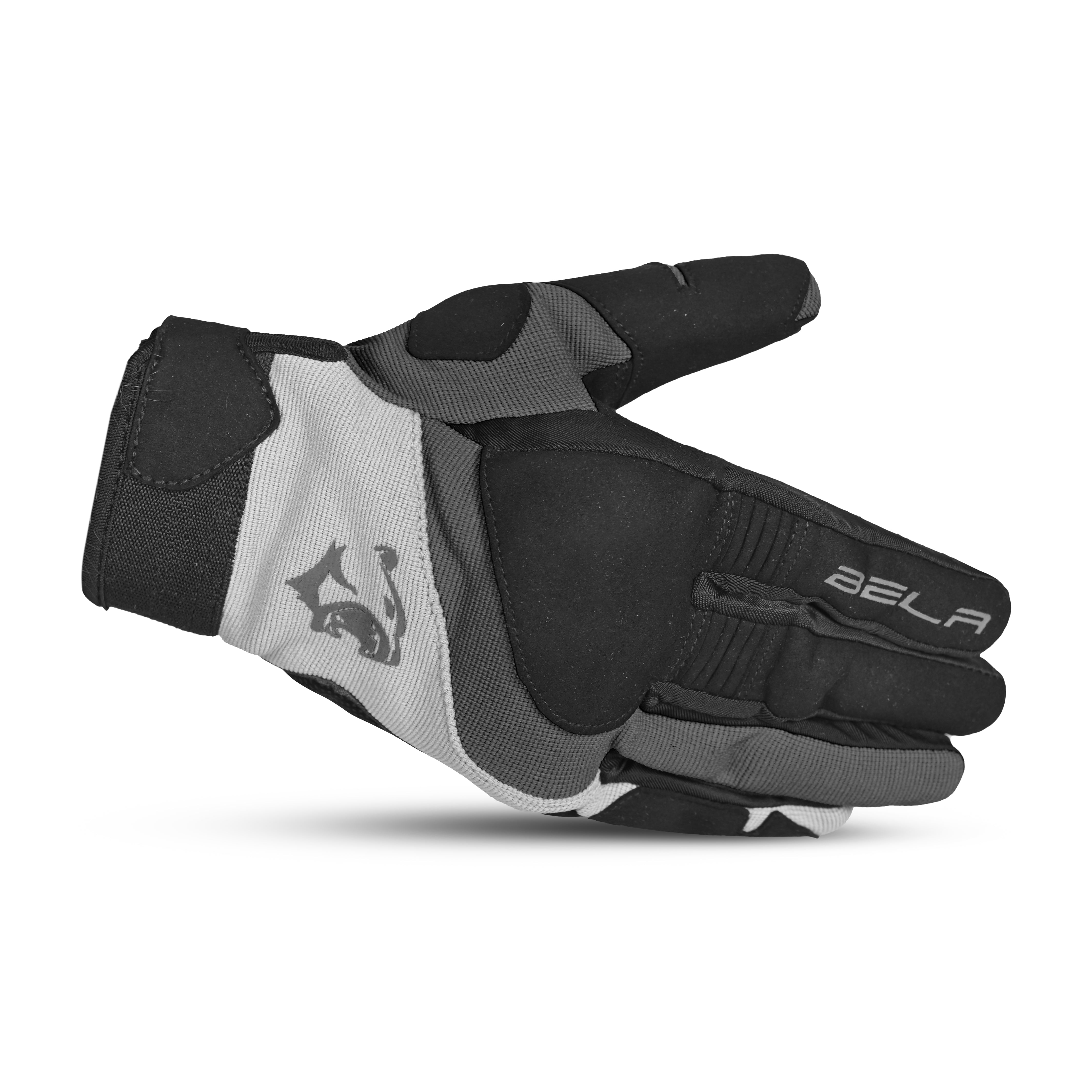 BELA ADVENTURE GUANTO TEXTIL NERO/GRIGIO 