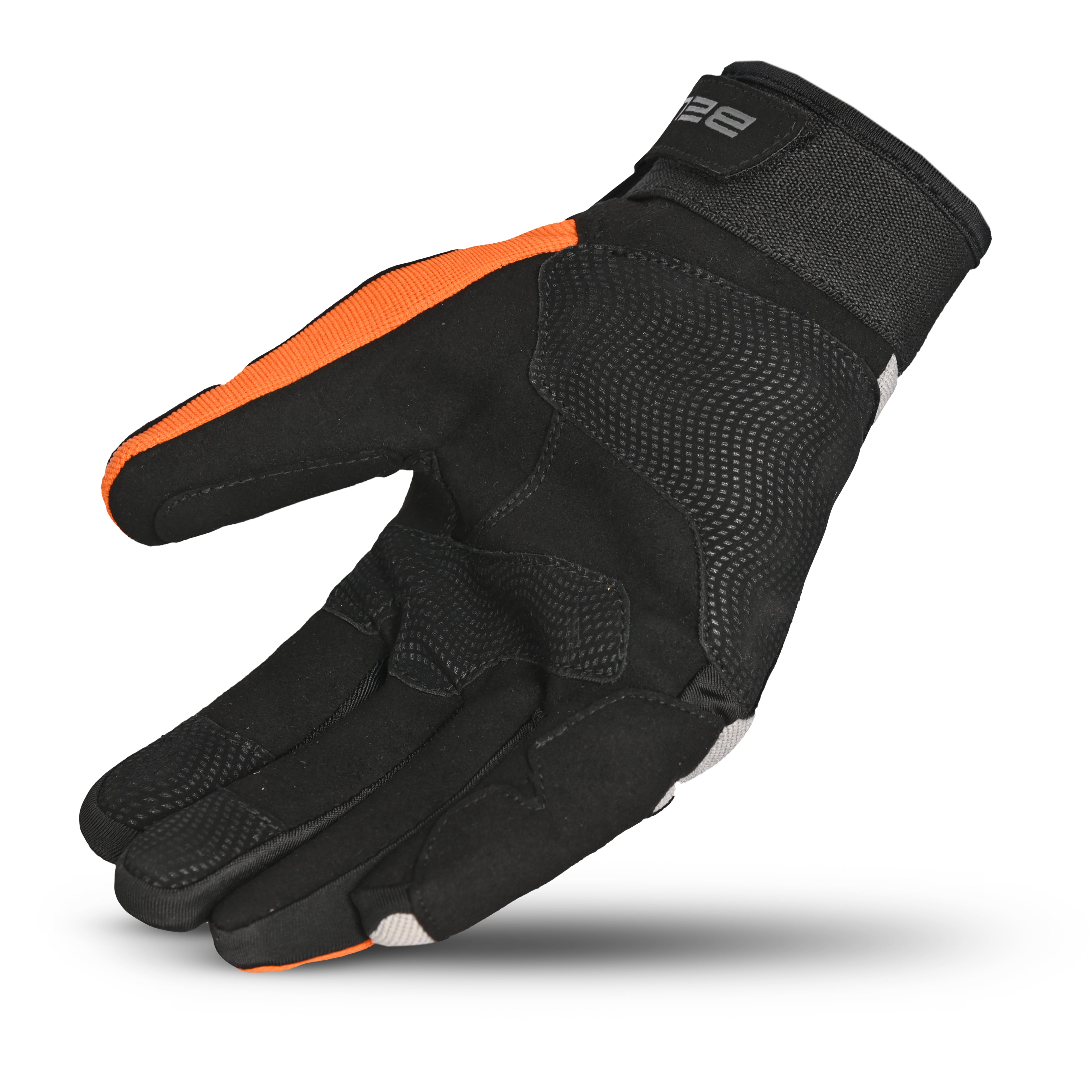 BELA ADVENTURE GUANTO TESSILE ARANCIO UOMO NERO 