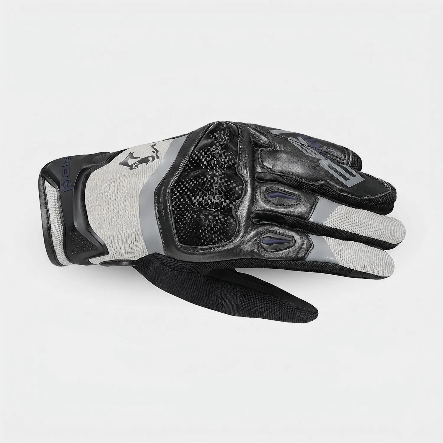 BELA DARING GUANTI DI MOTO UOMO GHIACCIO NERO BLU 