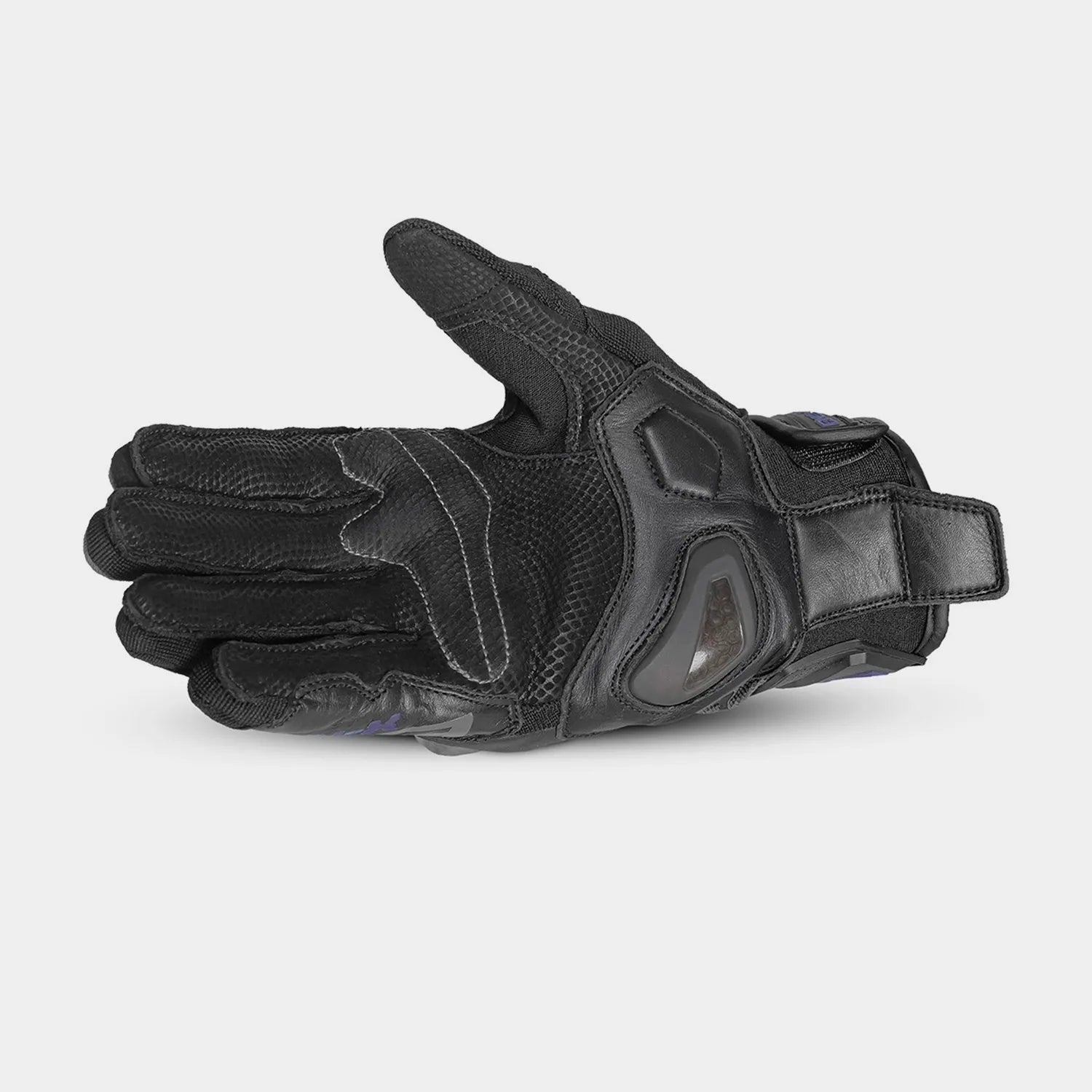 BELA DARING GUANTI DI MOTO UOMO GHIACCIO NERO BLU 