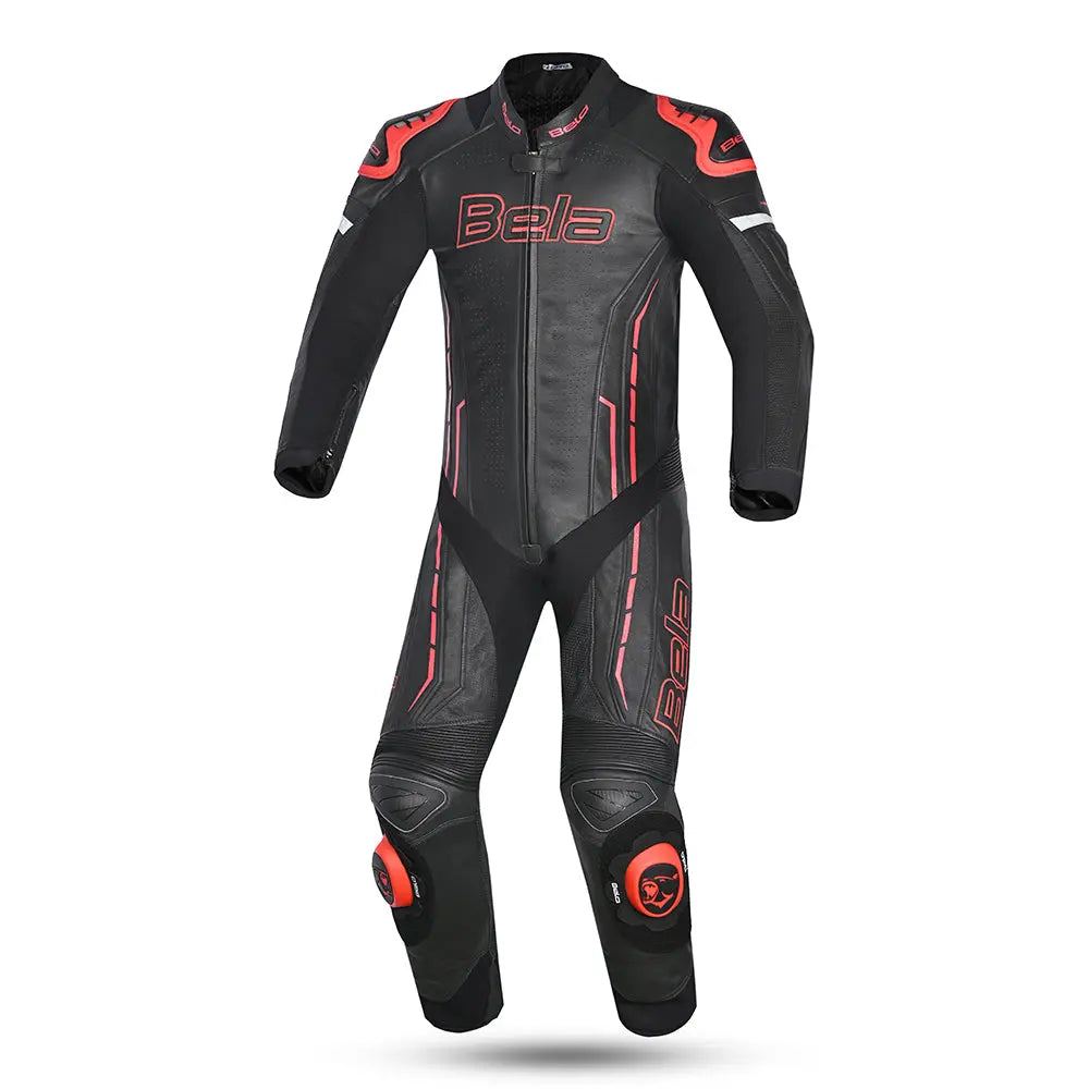 BELA-MONO 1PC ROCKET MIX CANGURO NERO/ROSSO front