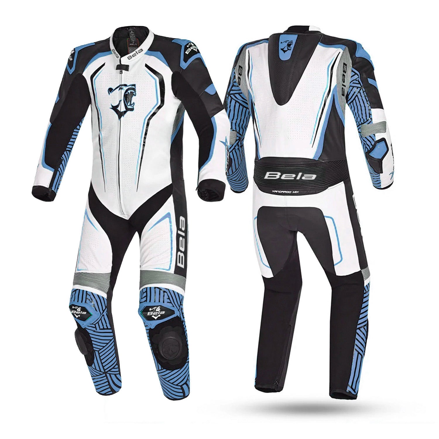 BELA NORTHSTAR / BIANCA / TUTA INTERA (1 PEZZO) NERO BLU 