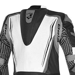BELA NORTHSTAR 1PC TUTA CORSA MOTO BIANCO  NERO 