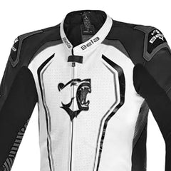 BELA NORTHSTAR 1PC TUTA CORSA MOTO BIANCO  NERO 
