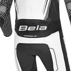 BELA NORTHSTAR 1PC TUTA CORSA MOTO BIANCO  NERO 
