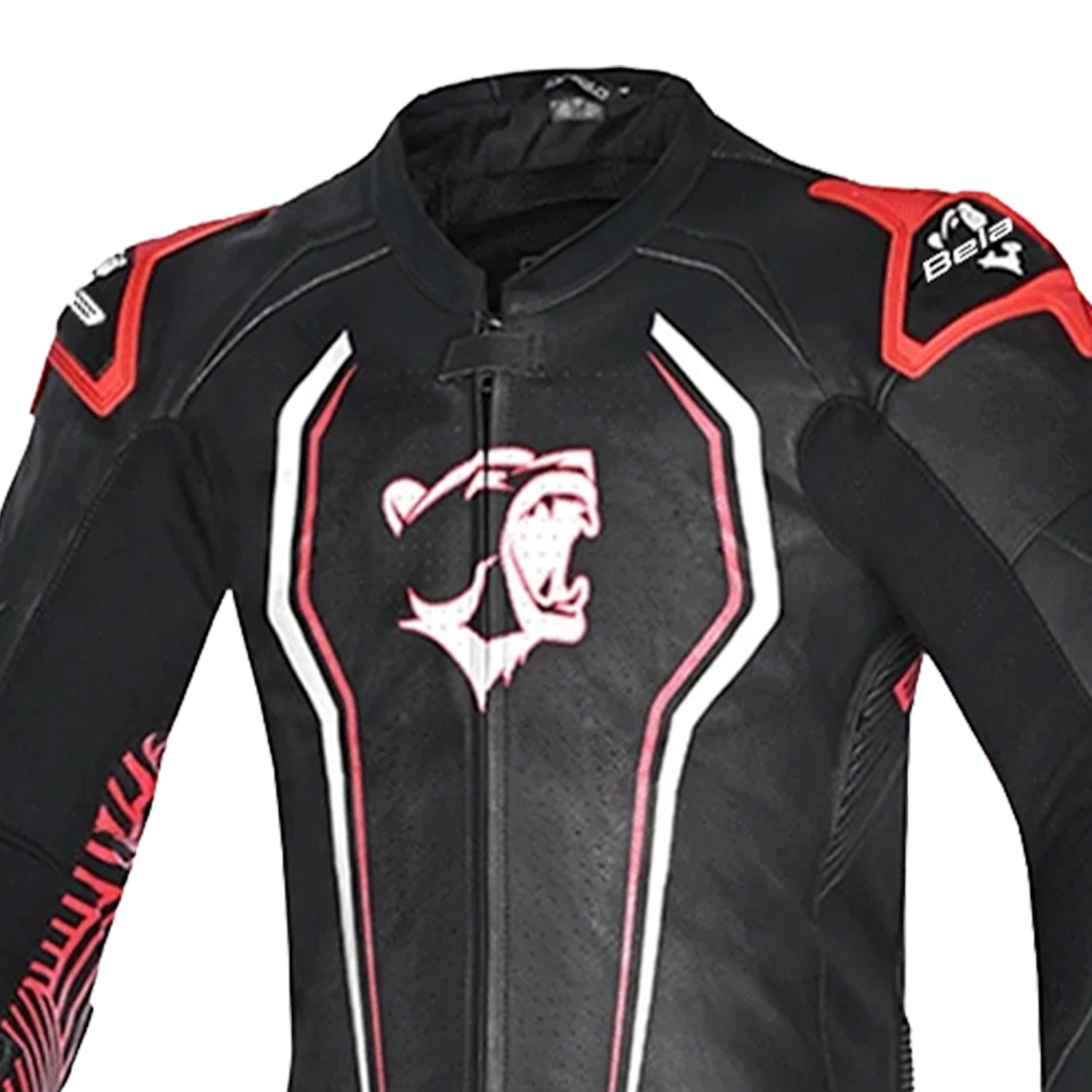 BELA NORTH STAR 1PC TUTA CORSA MOTO NERO ROSSO 