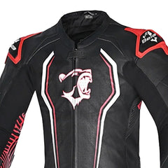 BELA NORTH STAR 1PC TUTA CORSA MOTO NERO ROSSO 