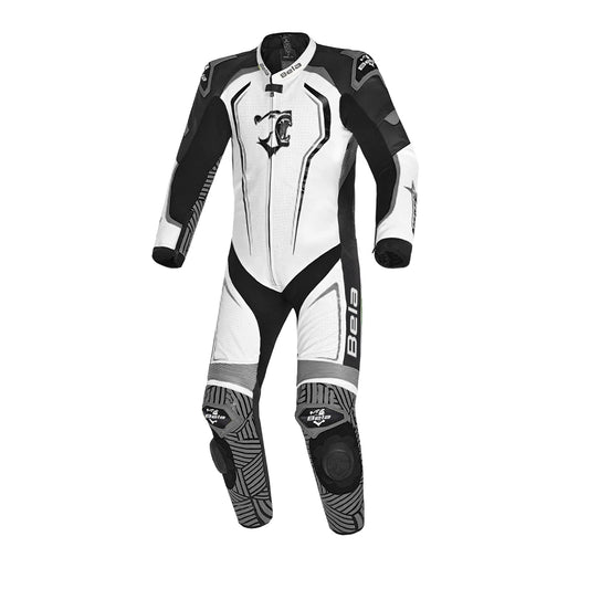 BELA NORTHSTAR 1PC TUTA CORSA MOTO BIANCO  NERO – Yamoto.it