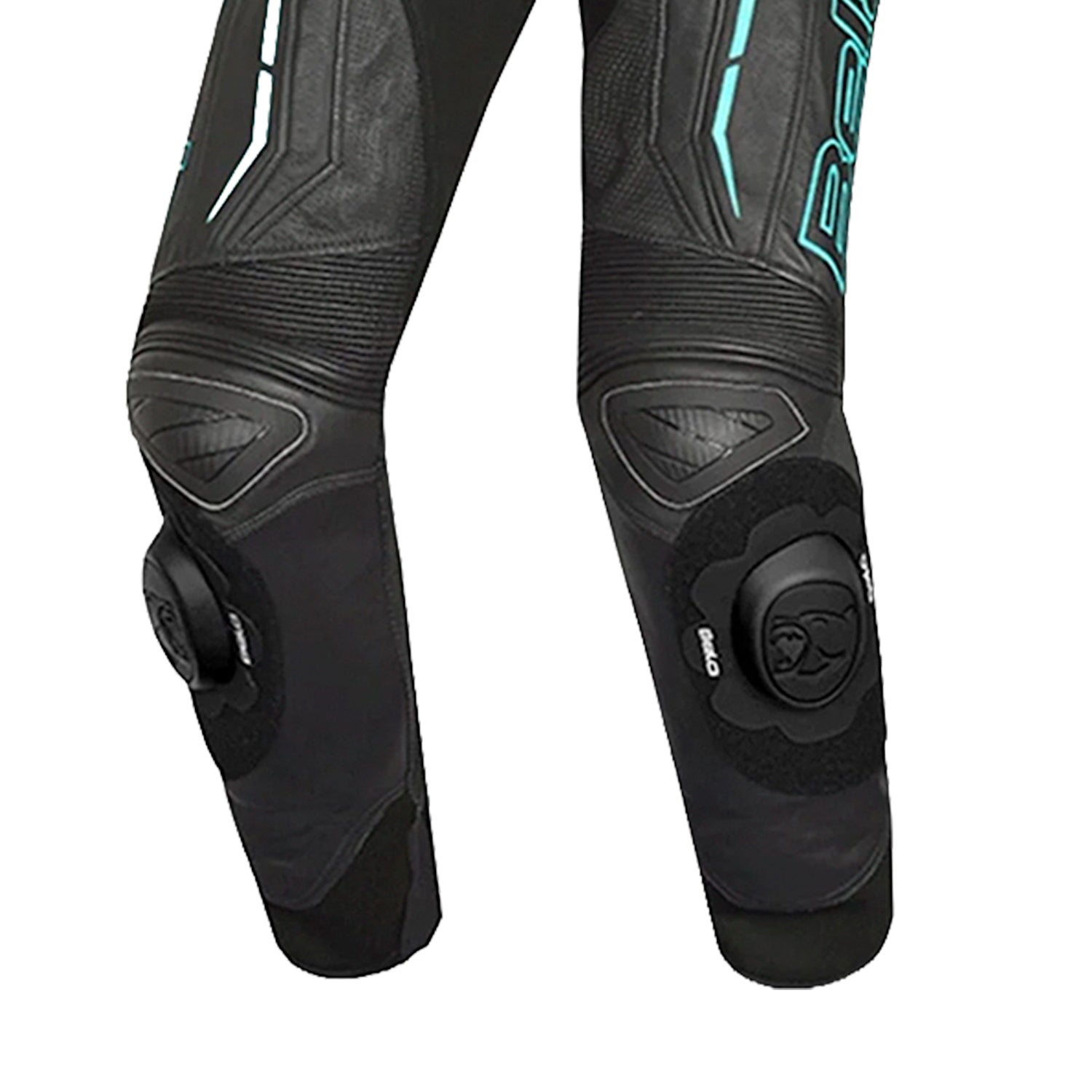 BELA ROCKET 1PC TUTA DONNA IN PELLE CANGURO MIX NERO BLU 