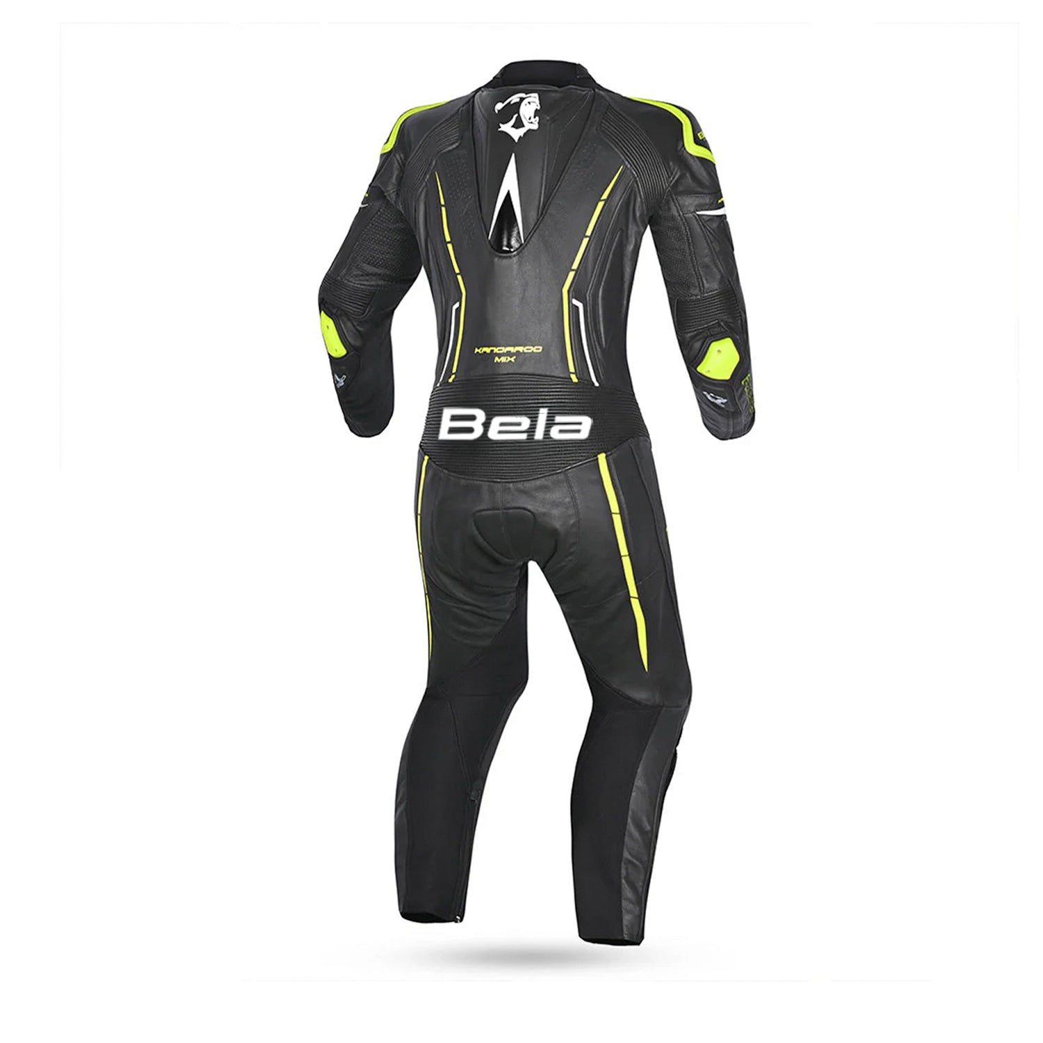 BELA ROCKET TUTE 1 PEZZO MOTO DONNA NERO GIALLO 