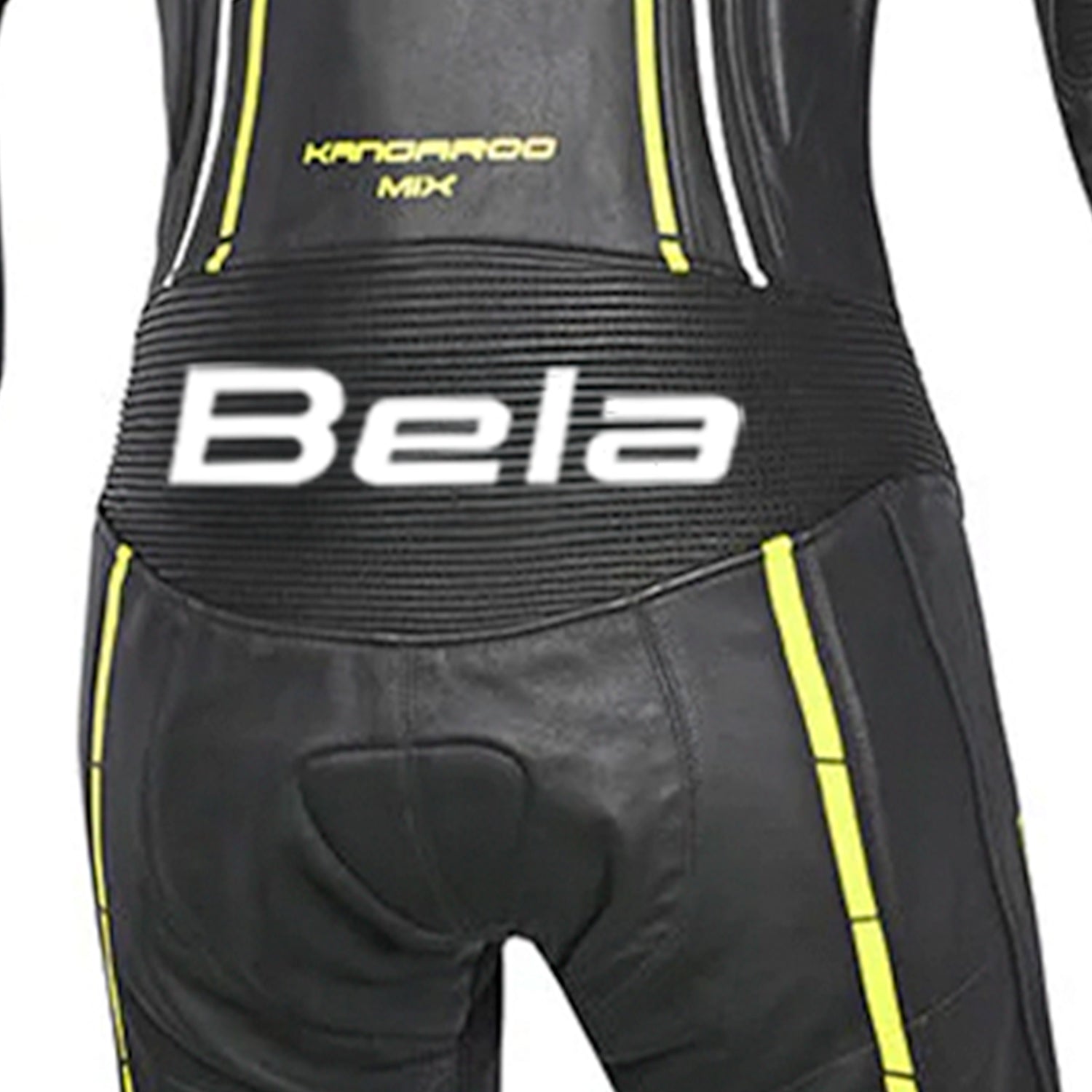 BELA ROCKET TUTE 1 PEZZO MOTO DONNA NERO GIALLO 
