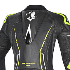 BELA ROCKET TUTE 1 PEZZO MOTO DONNA NERO GIALLO 