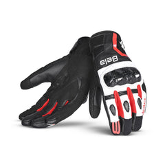 BELA AIR FLOW GUANTI DONNA MOTO ESTIVI / NERO ROSSO 