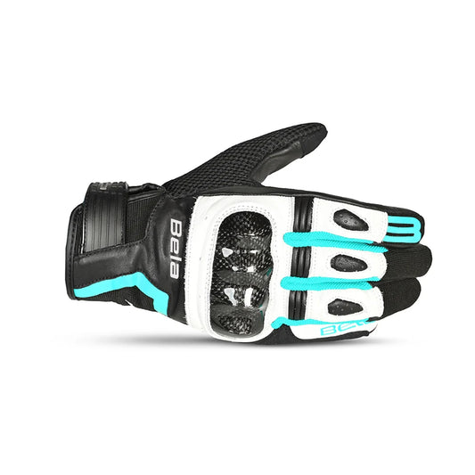 BELA AIR FLOW GUANTI DONNA MOTO ESTIVI / TERQUISE NERO – Yamoto.it