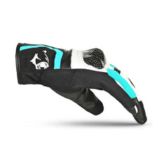 BELA AIR FLOW GUANTI DONNA MOTO ESTIVI / TERQUISE NERO 