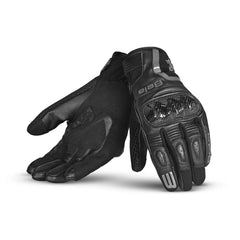 BELA AIR FLOW GUANTO PELLE NERO 