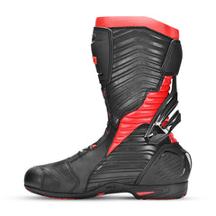 BELA  AIR RIDER RACING STIVALI MOTO NERO GRIGIO ROSSO 