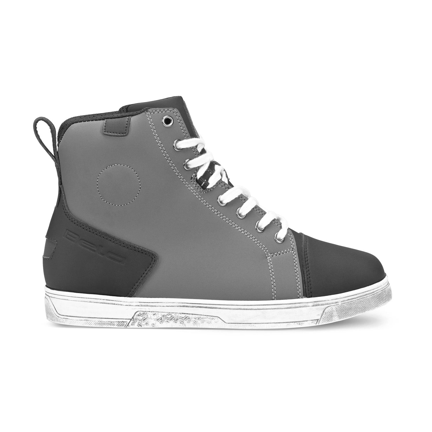 BELA APEX URBAN BOTAS DE MOTO GRIS NEGRO 