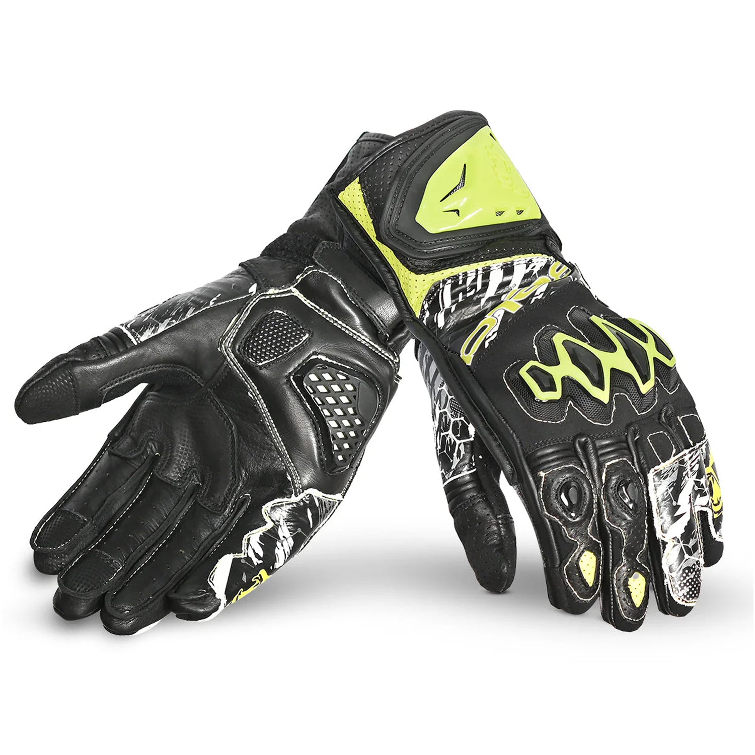 BELA ARMOUR PRO GLOVE NERO GIALLO 