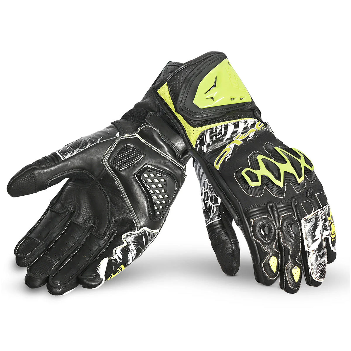 BELA ARMOUR PRO GLOVE NERO GIALLO 