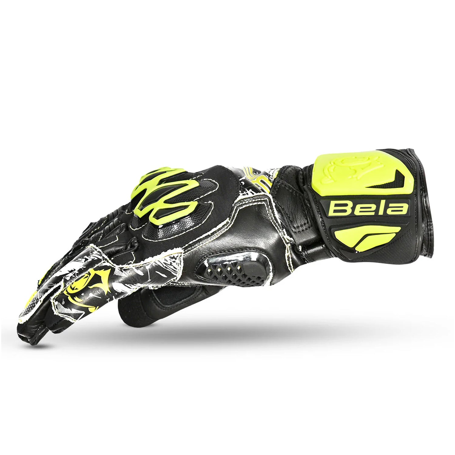 BELA ARMOUR PRO GLOVE NERO GIALLO 