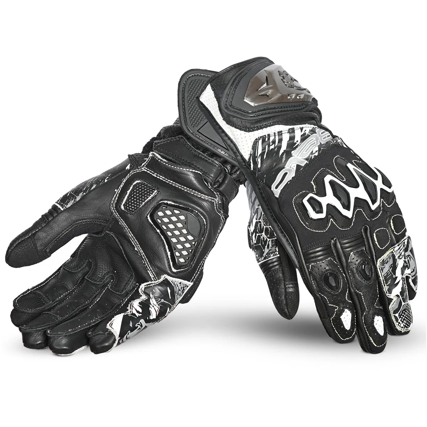 BELA ARMOUR PRO GUANTI NERO BIANCO 