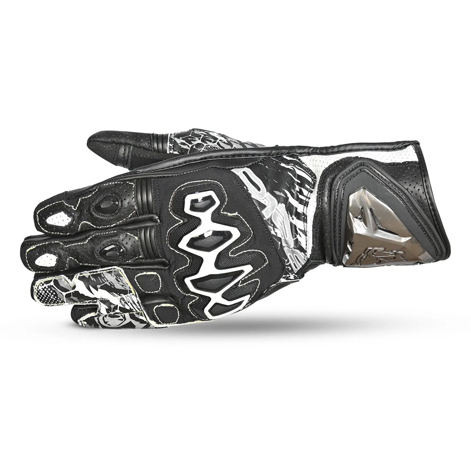 BELA ARMOUR PRO GUANTI NERO BIANCO 