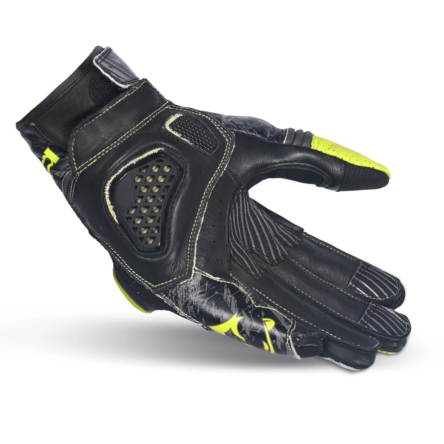 BELA ARMOUR PRO GUANTI SHORT F,AMARILLO NERO 