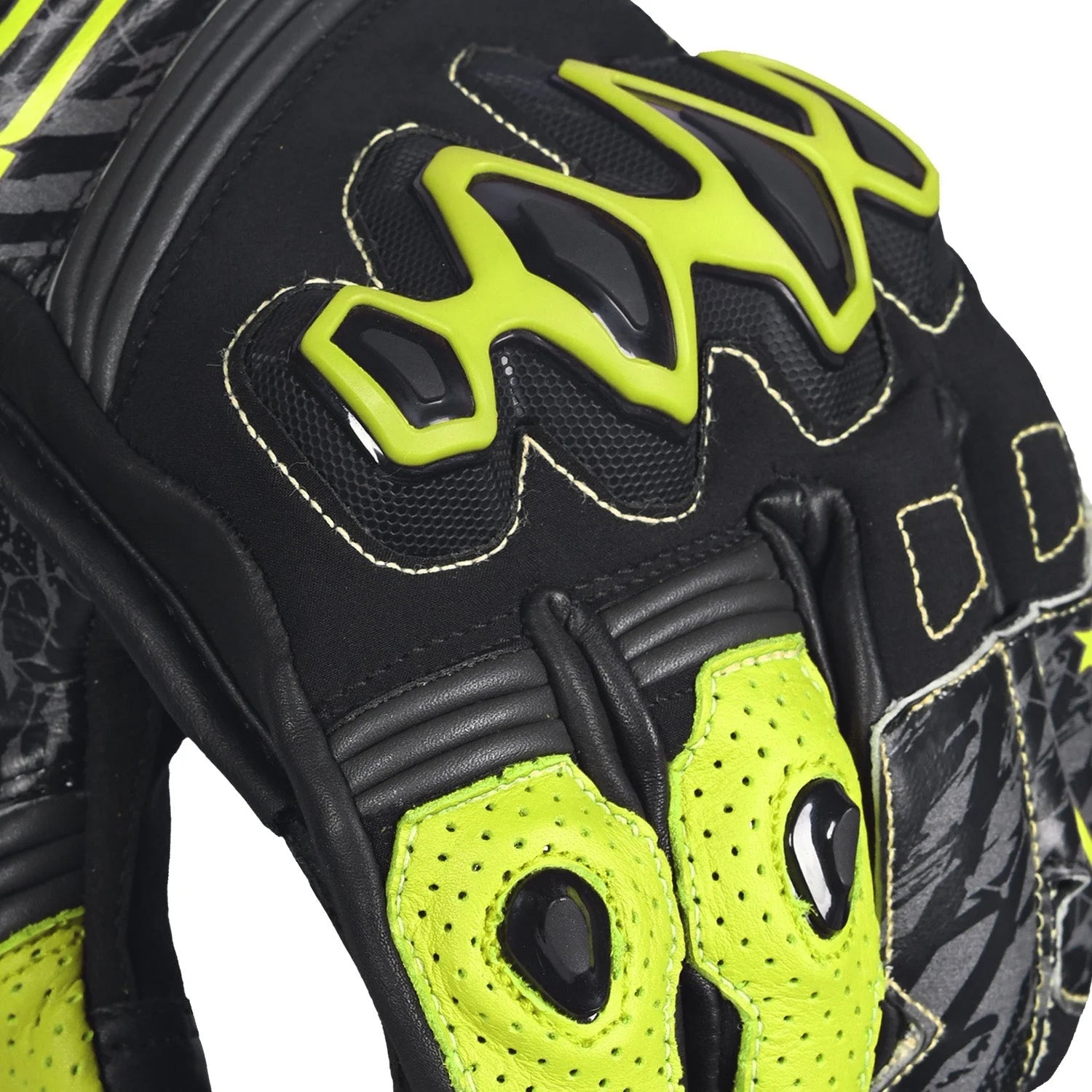 BELA ARMOUR PRO GUANTI SHORT F,AMARILLO NERO 