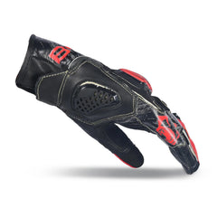 BELA ARMOUR PRO GUANTI SHORT NERO ROSSO 