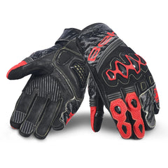 BELA ARMOUR PRO GUANTI SHORT NERO ROSSO 
