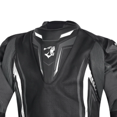 BELA BEAST GIACCA UOMO IN PELLE ANTHIRA NERO BIANCO 