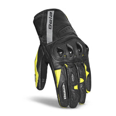 BELA BLAST GUANTI INVERNALI PELLE NERO/GIALLO 