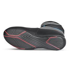BELA BLAZE LADY STIVALI MOTO TURQUOISE NERO GRIGIO 