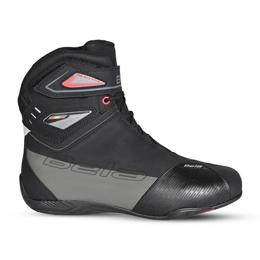 BELA BLAZE MAN STIVALI MOTO  NERO GRIGIO – Yamoto.it
