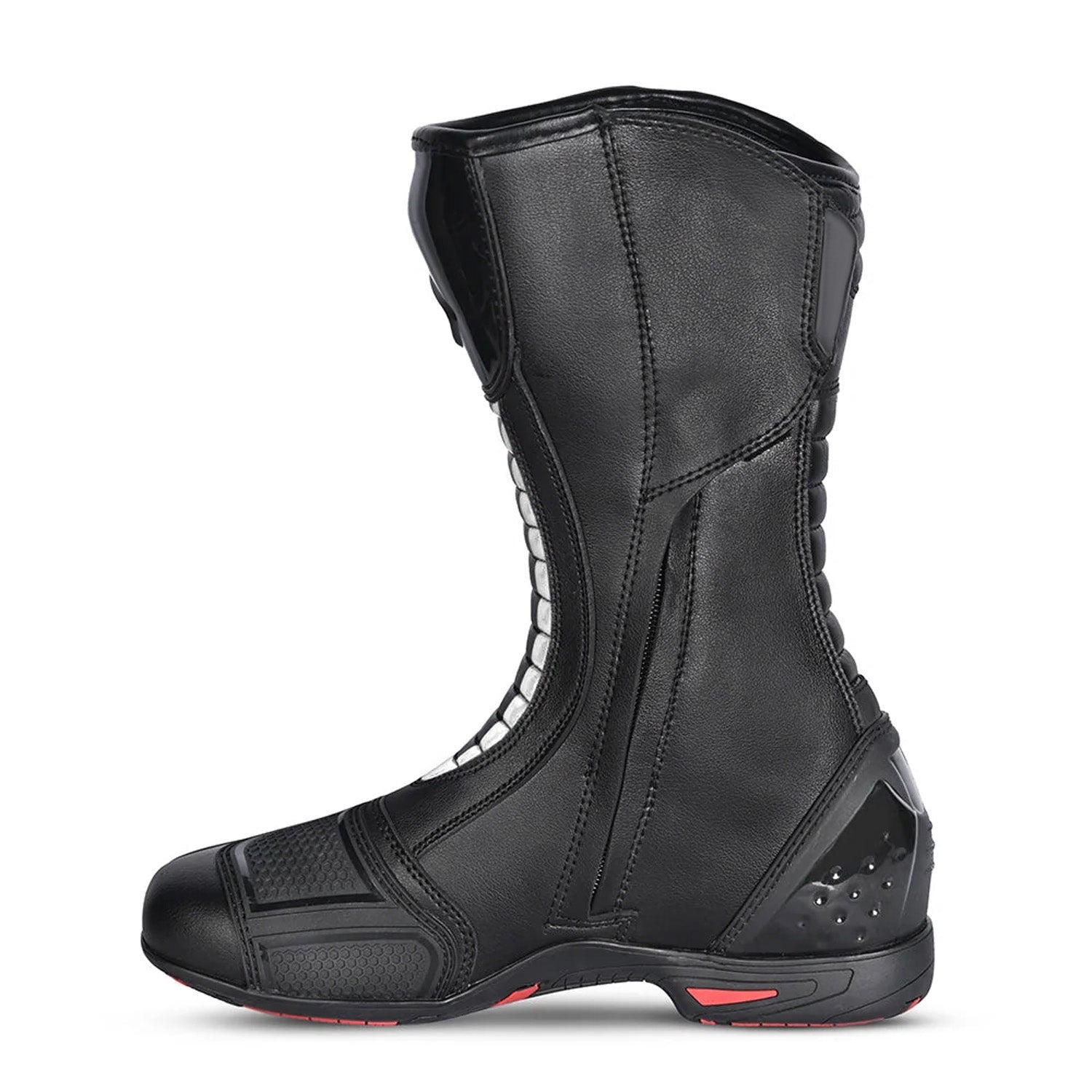 BELA BOTAS PIEL STRIP SPORTIVO STIVALI NERO BIANCO 