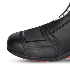 BELA BOTAS PIEL STRIP SPORTIVO STIVALI NERO BIANCO 
