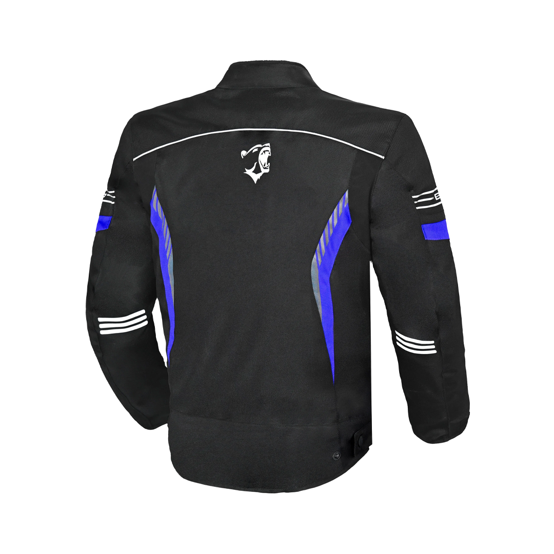 BELA BRADLEY GIACCA UOMO MOTO NERO BLU 
