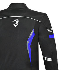 BELA BRADLEY GIACCA UOMO MOTO NERO BLU 