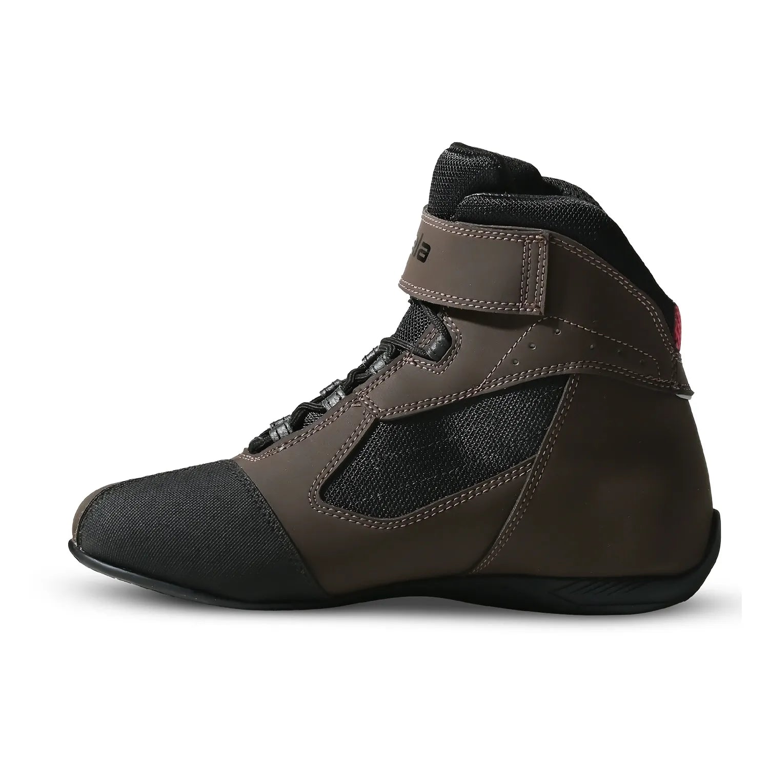 BELA TROPHY STIVALI DI MOTO MARRONE NERO 