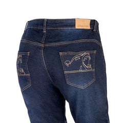 BELA CAST JEANS DE MOTO BLU 
