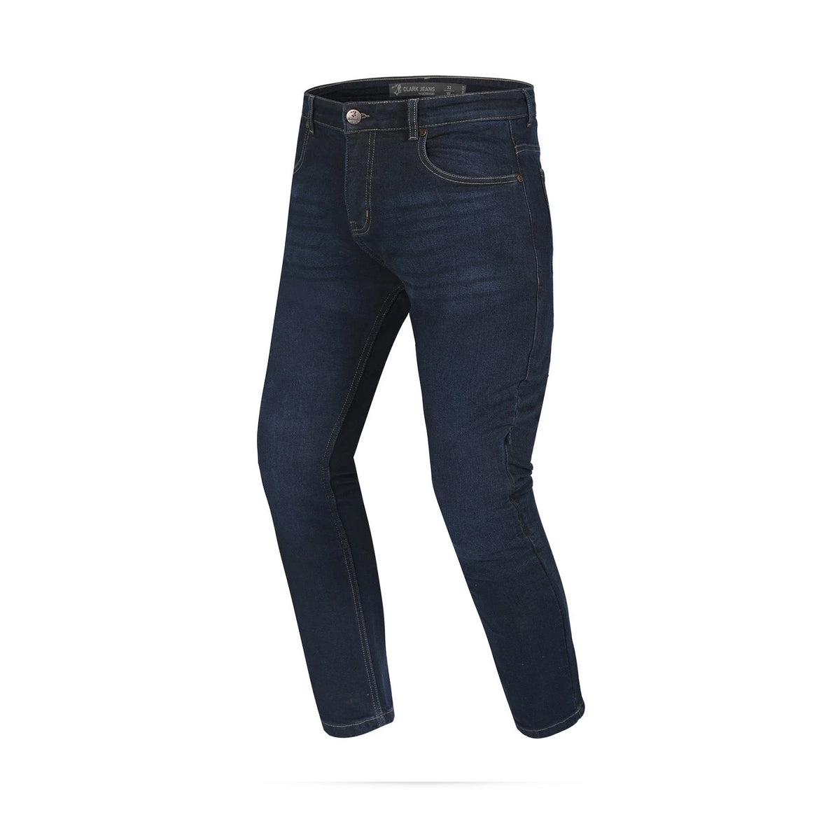 BELA CLARK PANTALONI DONNA JEANS SCURO BLU SPRAY 