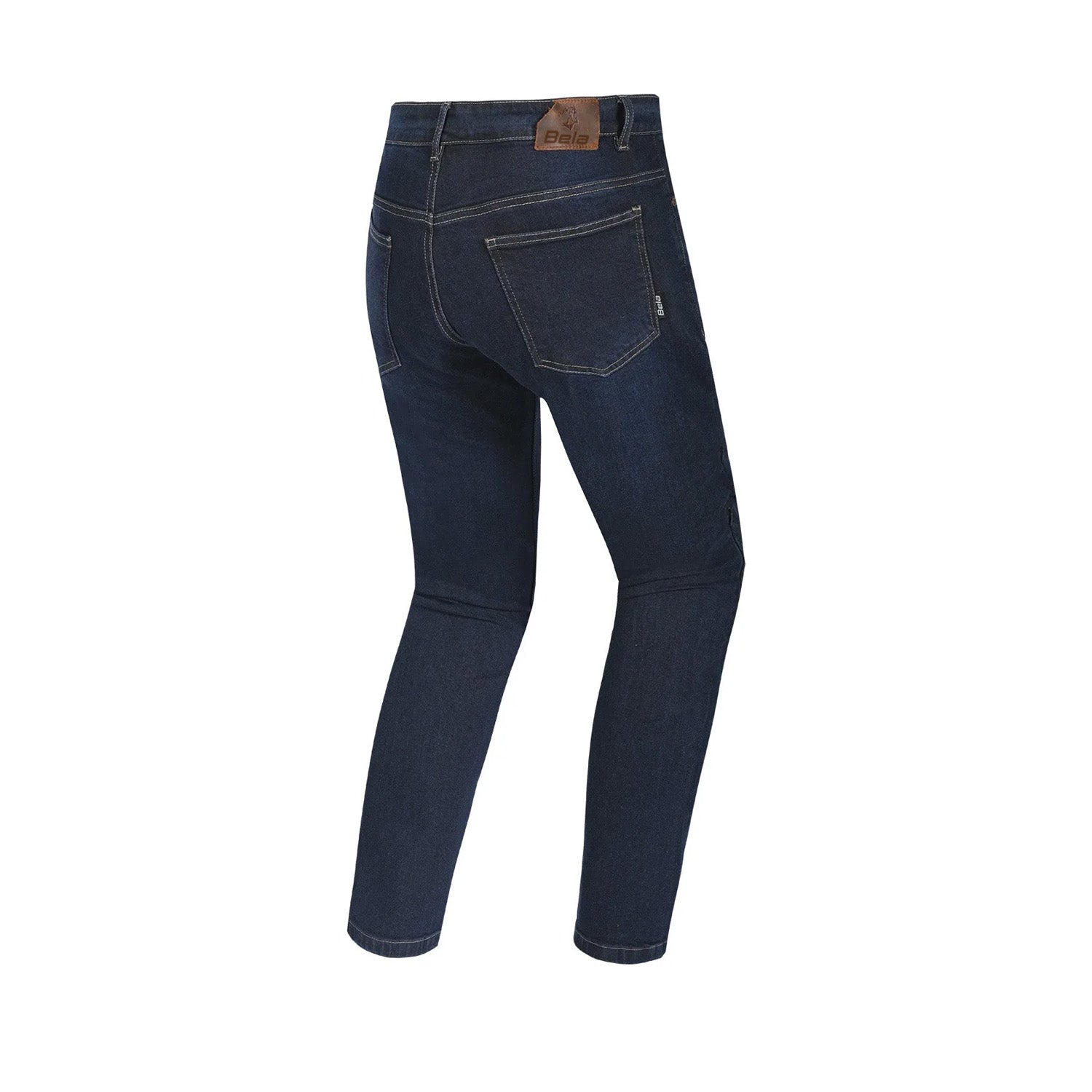 BELA CLARK PANTALONI DONNA JEANS SCURO BLU SPRAY 