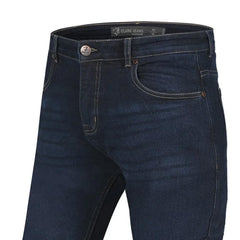 BELA CLARK PANTALONI DONNA JEANS SCURO BLU SPRAY 
