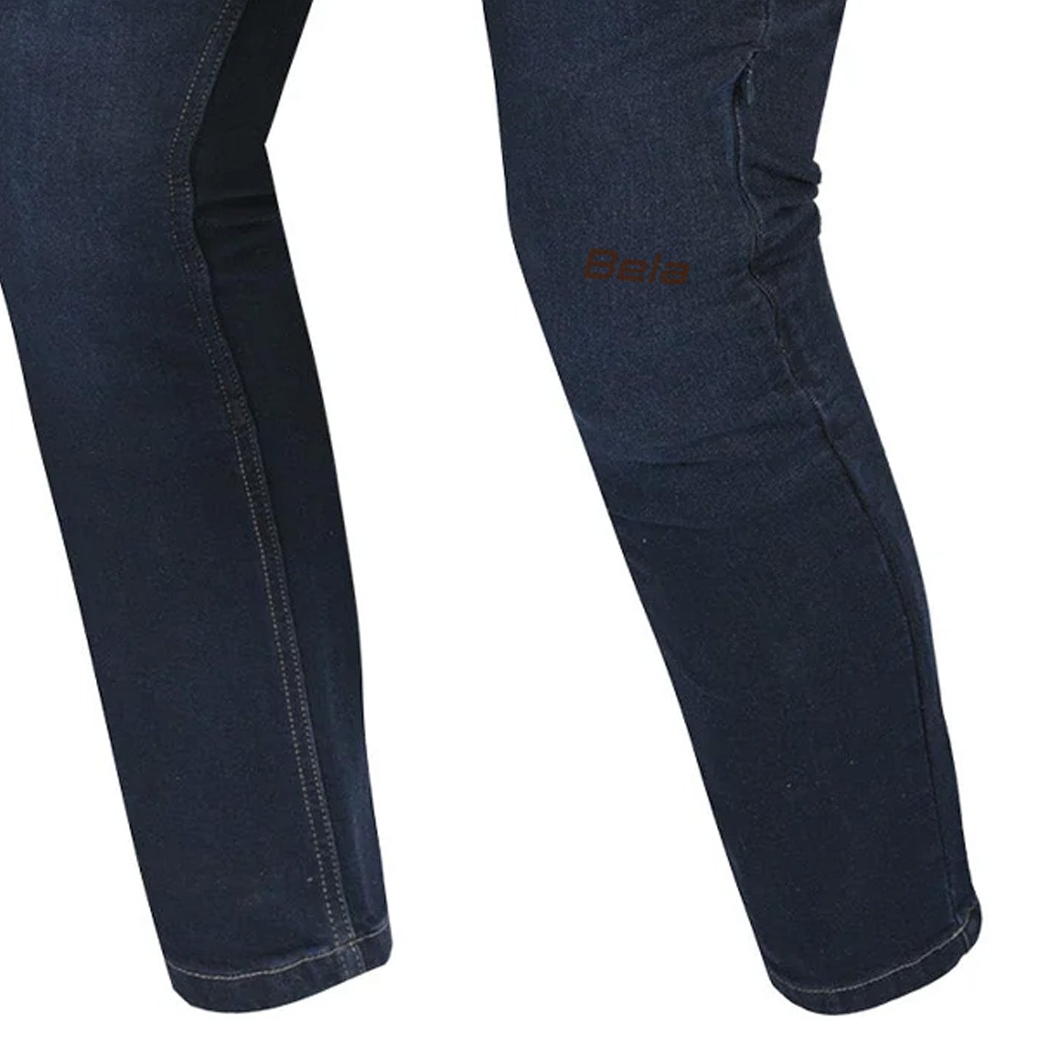 BELA CLARK PANTALONI DONNA JEANS SCURO BLU SPRAY 