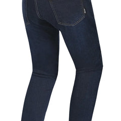 BELA CLARK PANTALONI DONNA JEANS SCURO BLU SPRAY 