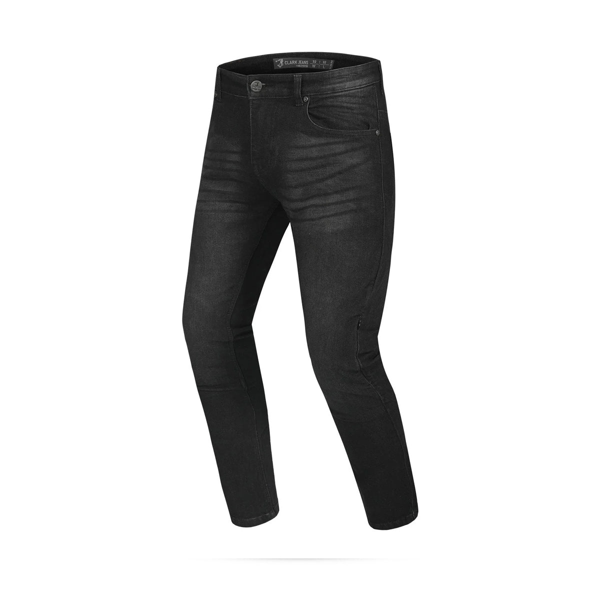 BELA CLARK PANTALONI DONNA JEANS NERO SPRAY 
