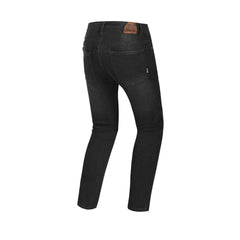 BELA CLARK PANTALONI DONNA JEANS NERO SPRAY 