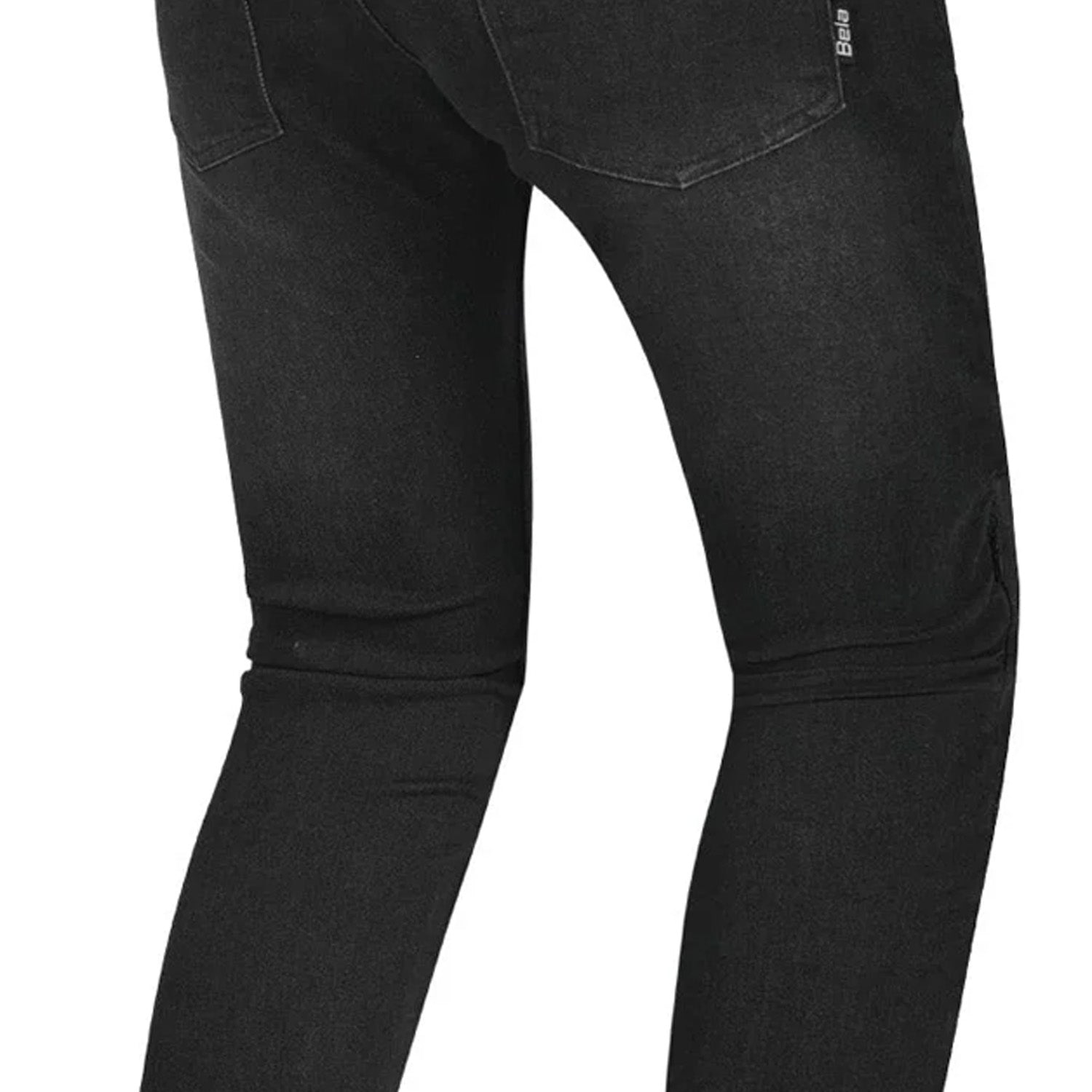 BELA CLARK PANTALONI DONNA JEANS NERO SPRAY 