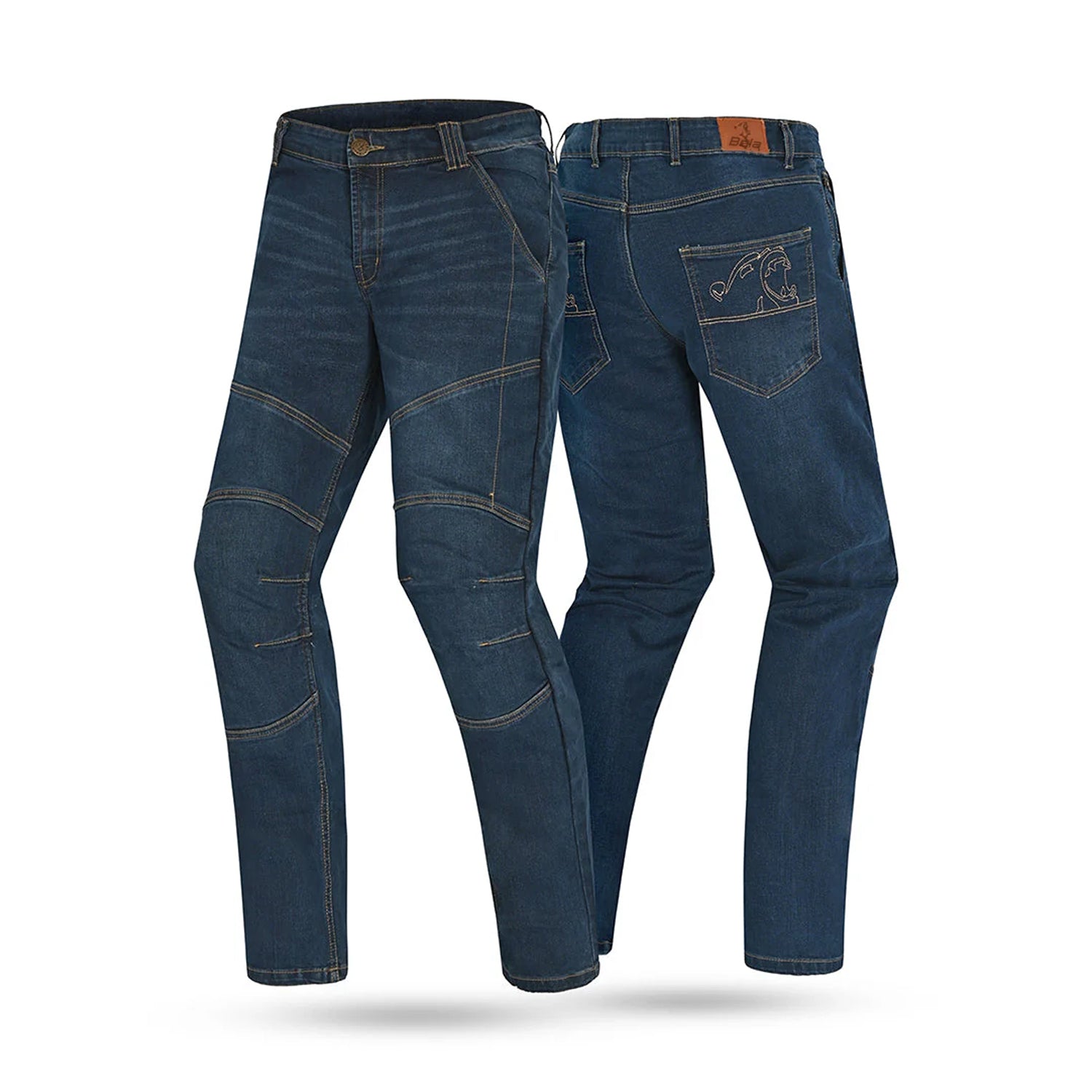 BELA CRACK PANTALONI UOMO JEANS BLU 